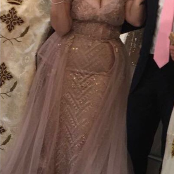 Gorgeous nude pink engagement dress a great deal - Picture 2 of 4